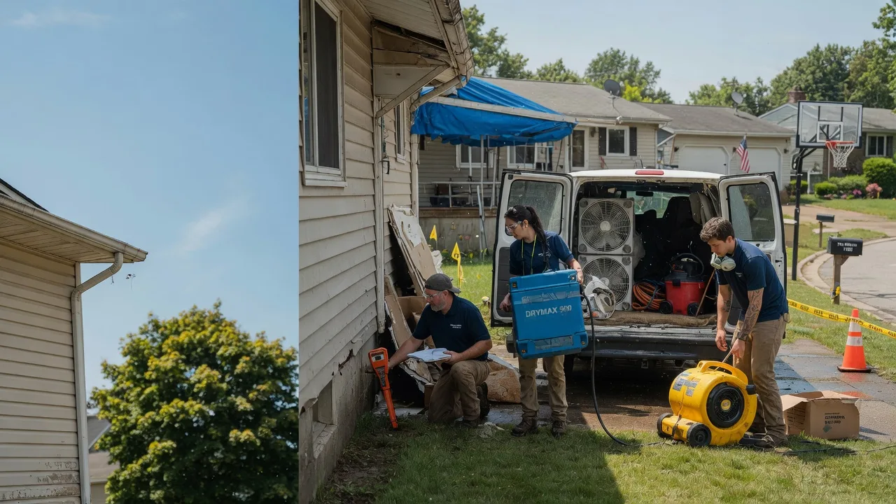 Ceiling Leak Cleanup in Binghamton, NY near me